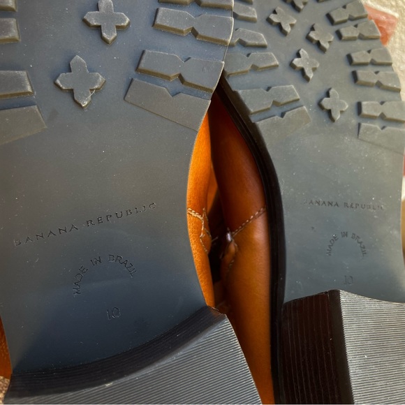 🆕 Banana Republic LISA Genuine Leather Riding Boots | Sz 10 - Picture 13 of 14